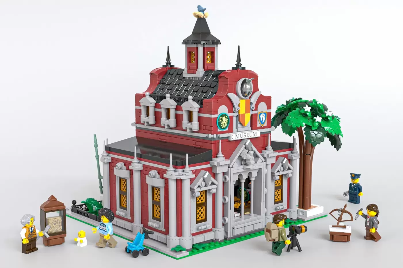 Medieval Museum em LEGO® Ideas - o museu de 2562 peças que expõe os cavaleiros do Castle — brick.news