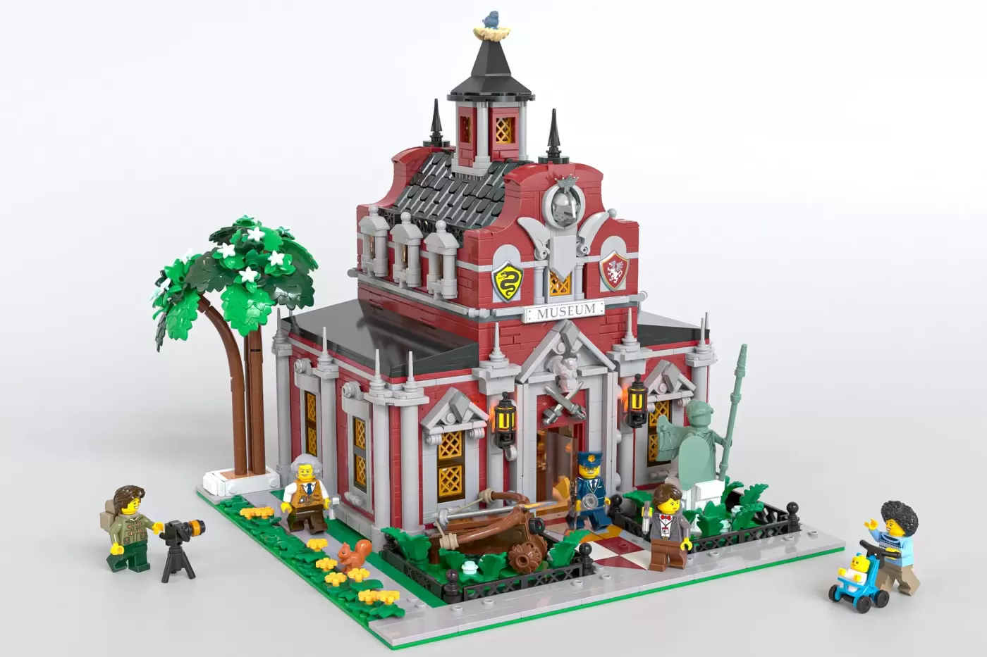 Medieval Museum em LEGO® Ideas - o museu de 2562 peças que expõe os cavaleiros do Castle