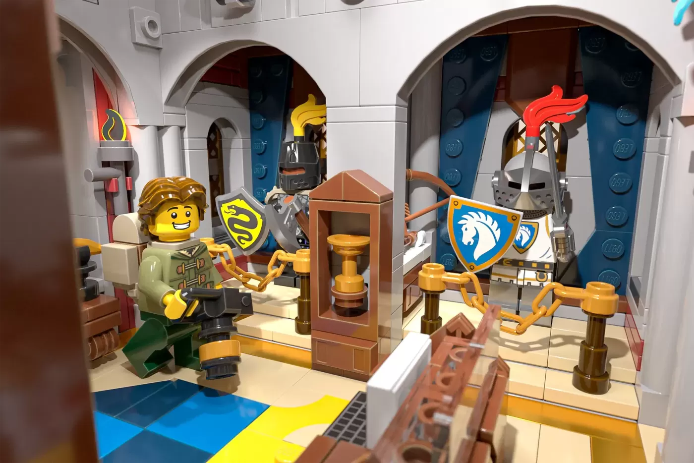 Medieval Museum em LEGO® Ideas - o museu de 2562 peças que expõe os cavaleiros do Castle — medieval museum legor ideas mus…