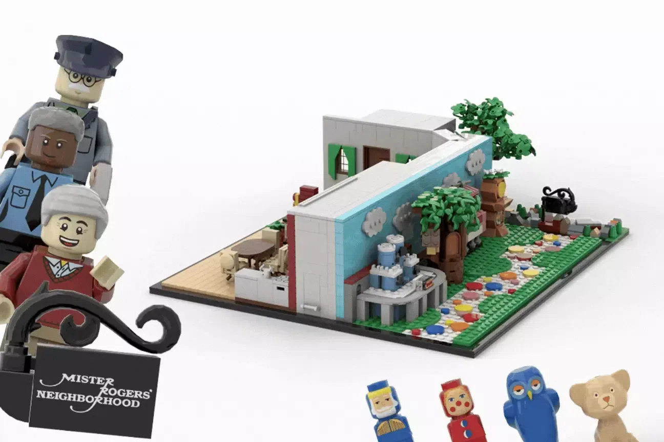 Mister Rogers' Neighborhood em LEGO® Ideas - o bairro mais bondoso da TV vai a votação