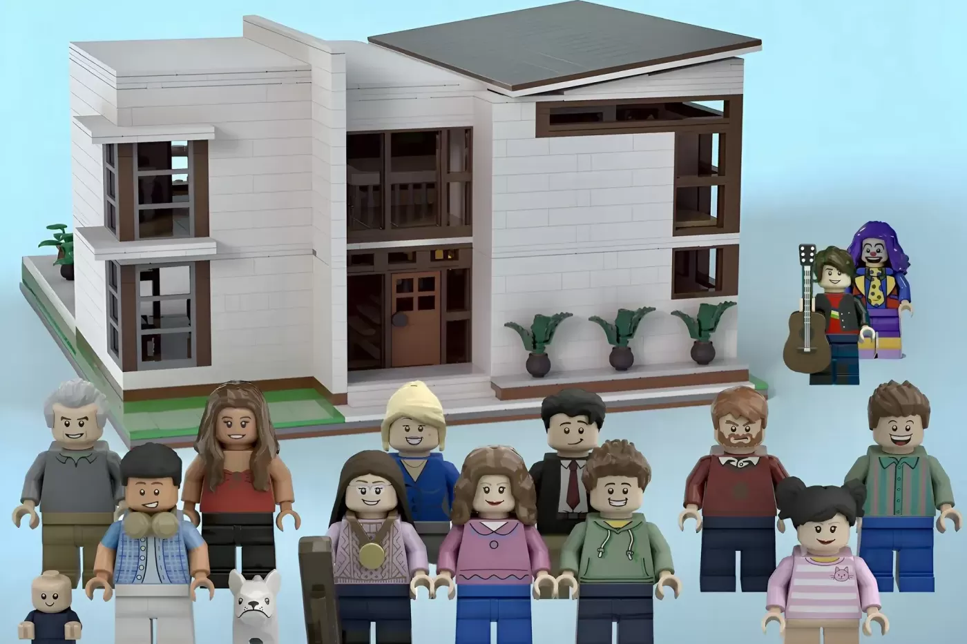 Modern Family Comes to LEGO® Bricks - Jay and Gloria's House Hits 10,000 Supporters