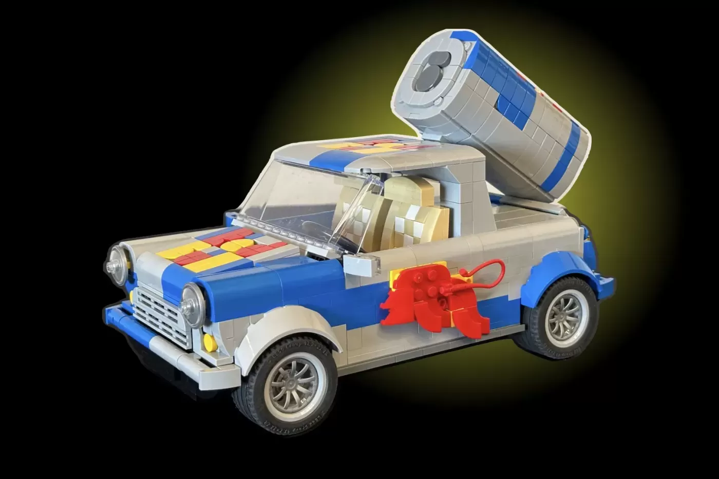 Red Bull Car em LEGO® Ideas: a lata sobre rodas em 1200 peças