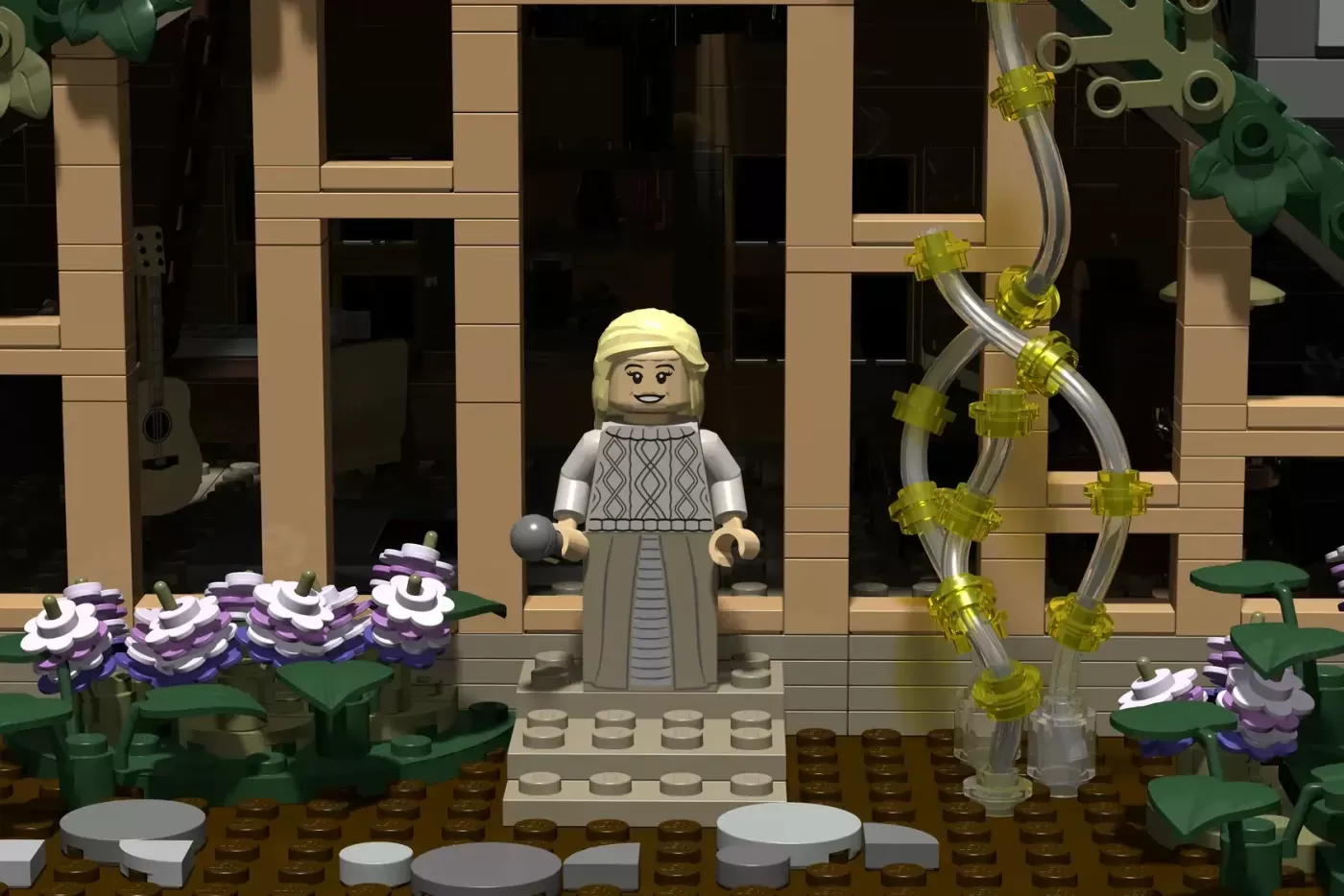 Taylor Swift LEGO® Folklore Cottage Hits 10,000 Supporters on Ideas Platform (10000) — close-up