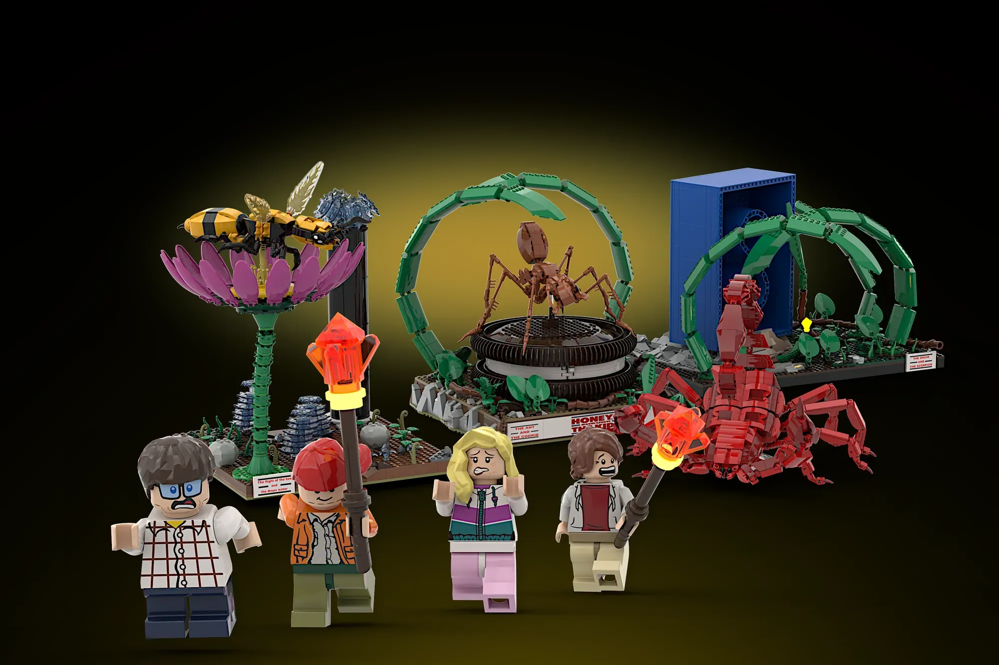 This 3,000-Piece LEGO® Ideas Diorama Shrinks You Into the Backyard From Honey, I Shrunk the Kids