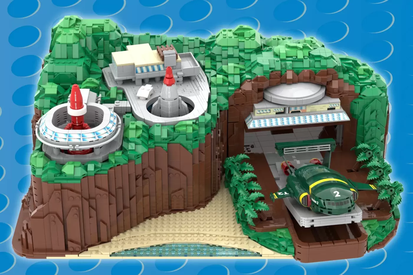 Thunderbirds Tracy Island - The Ultimate Rescue Mission Set — brick.news