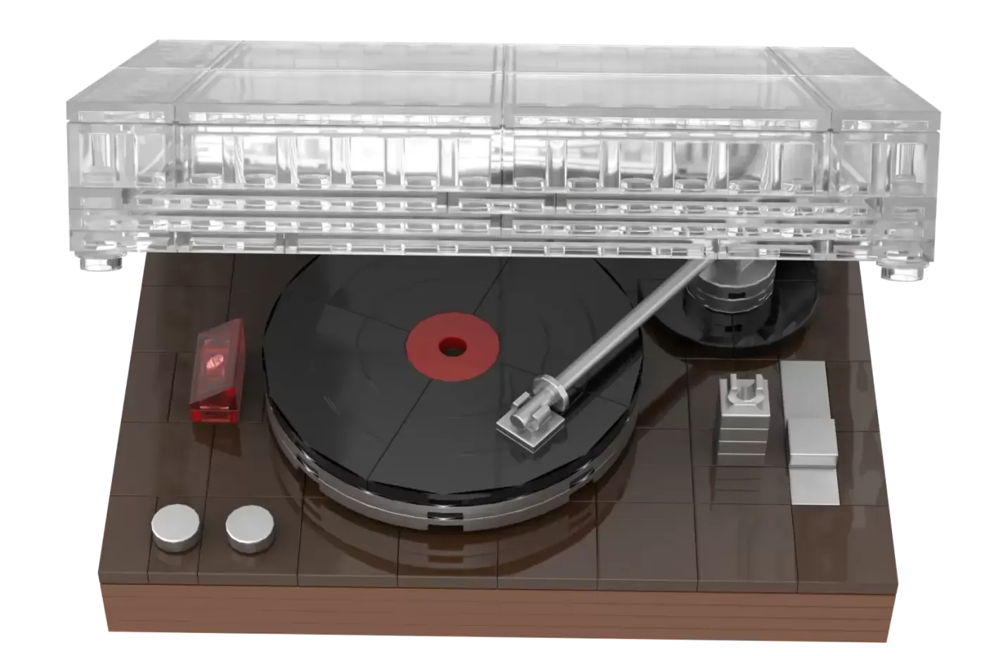 Vinyl Record Player LEGO® Ideas Project Hits 10,000 Supporters (10000) — vinyl record player legor ideas project hits supp…