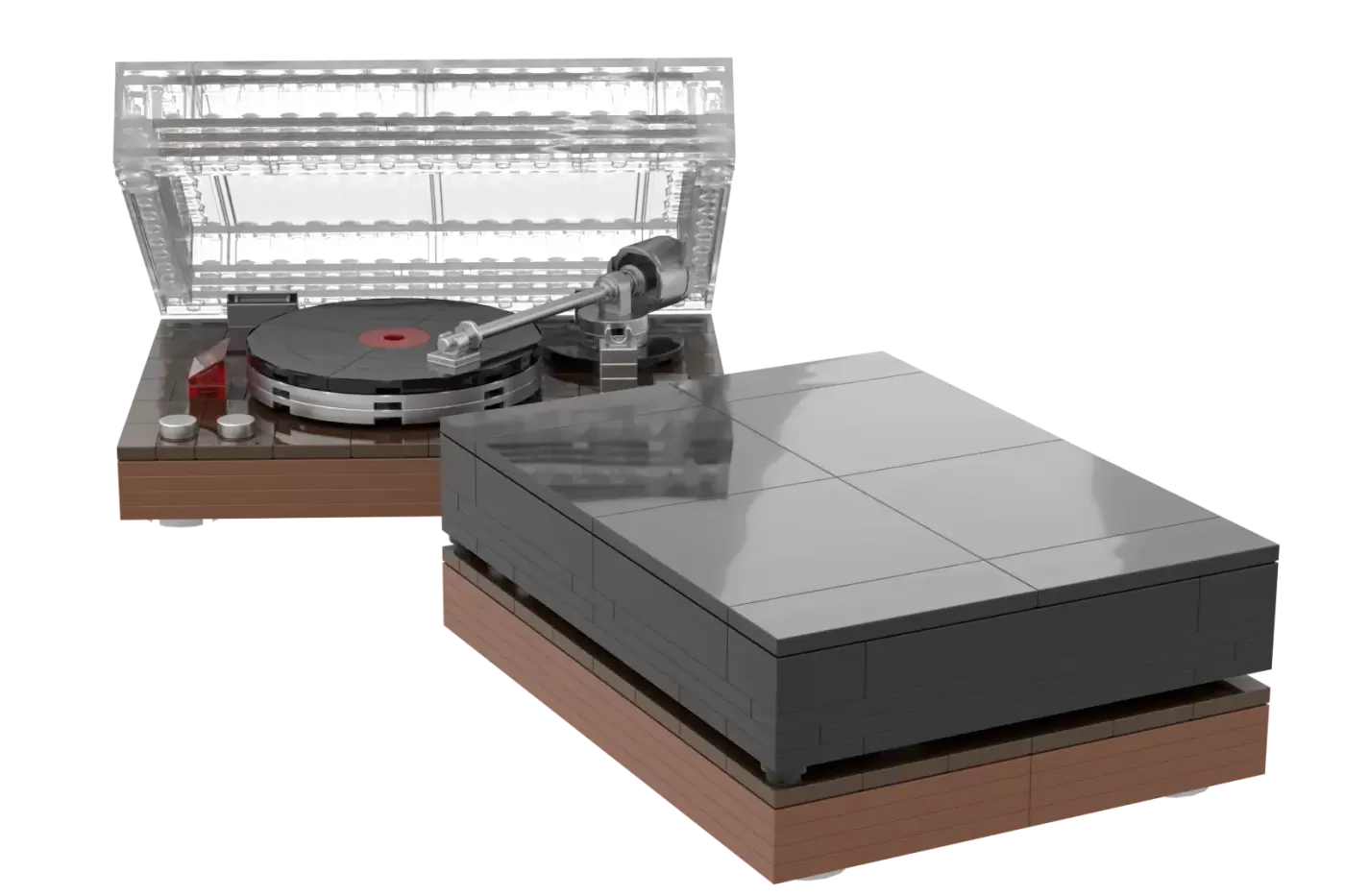 Vinyl Record Player LEGO® Ideas Project Hits 10,000 Supporters (10000) — vinyl record player legor ideas project hits supp…